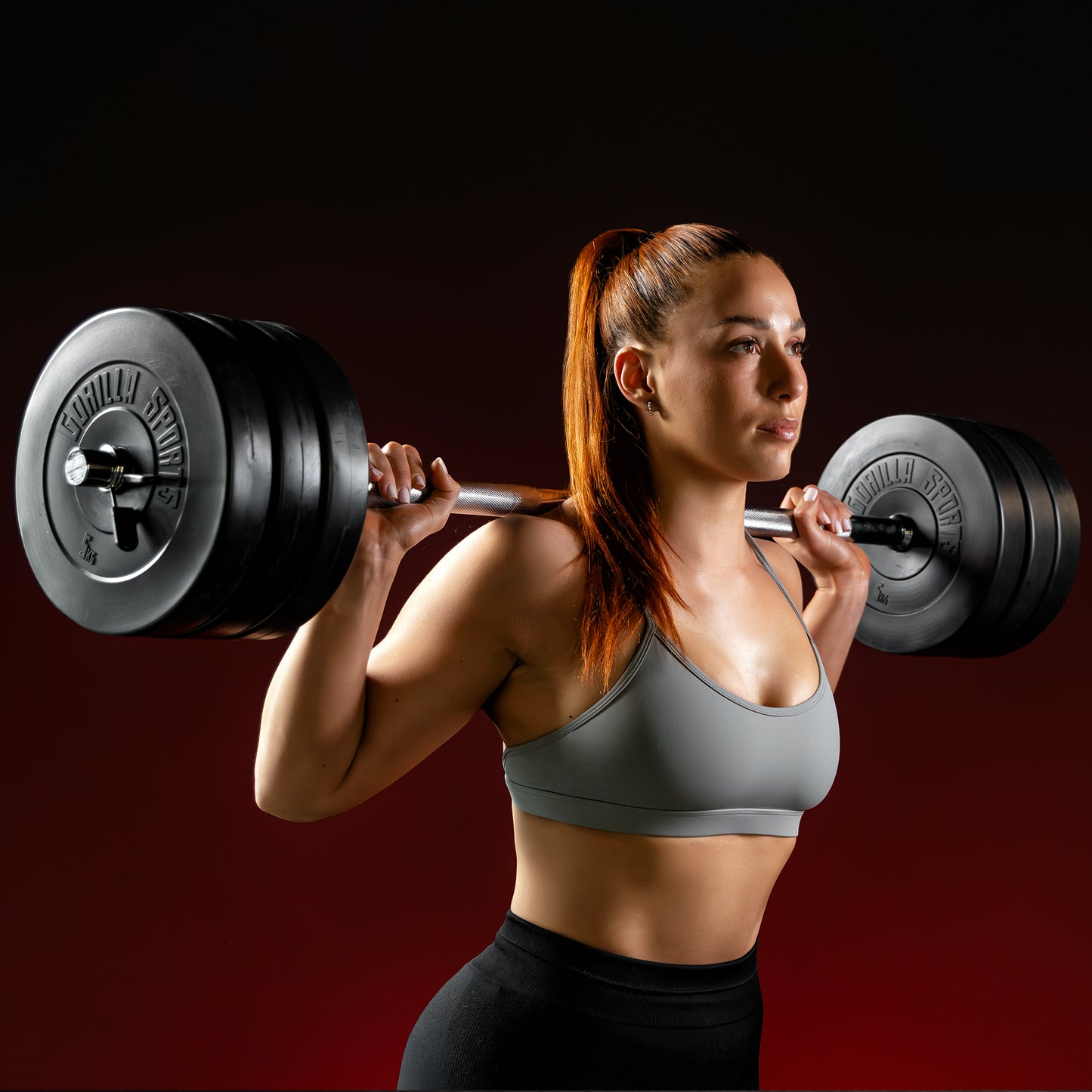 Set d'haltères en plastique 38 kg