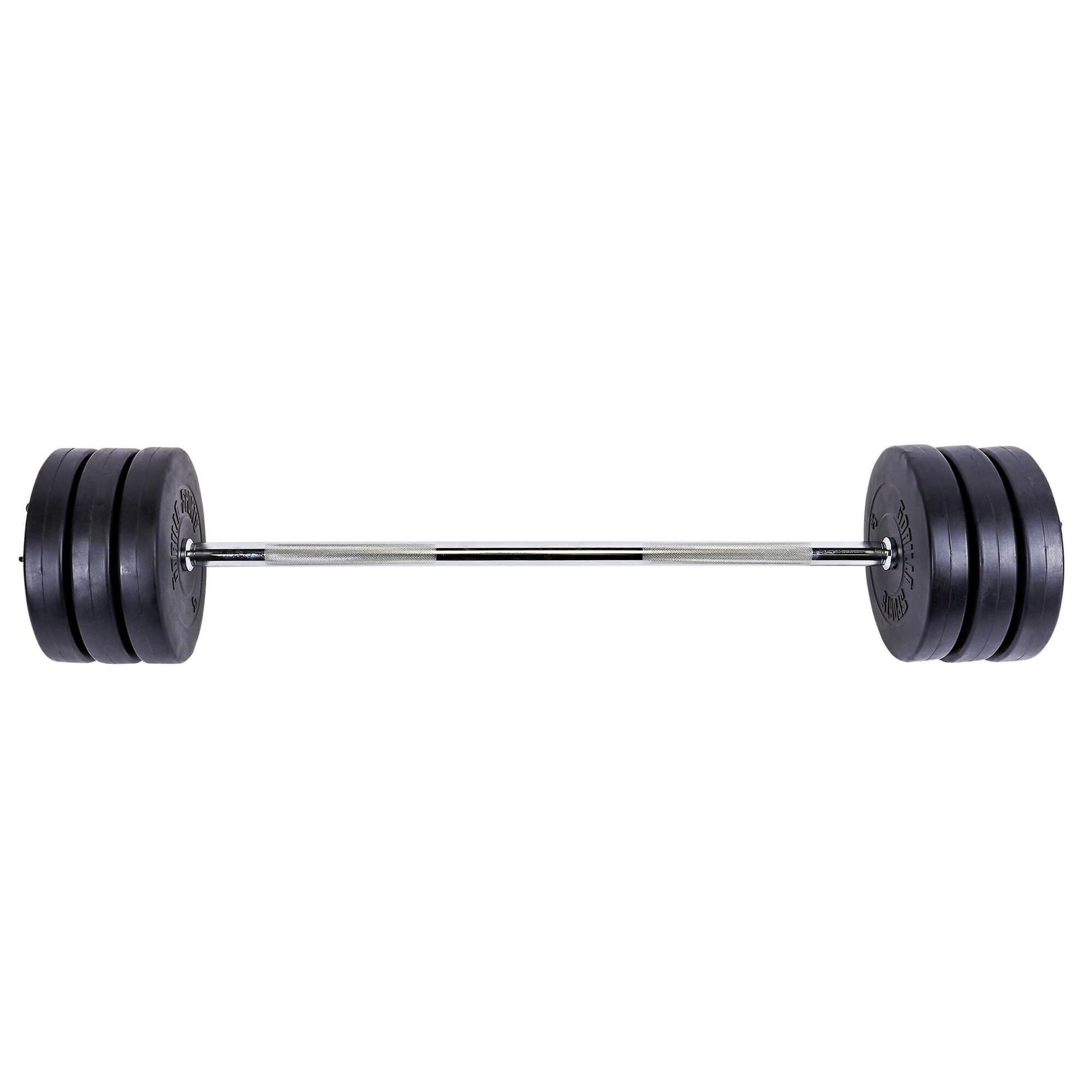Set d'haltères en plastique 38 kg - Gorilla Sports France
