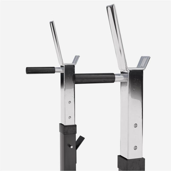 Banc de musculation avec set d'haltères longs - Gorilla Sports France