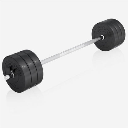 Banc de musculation avec set d'haltères longs - Gorilla Sports France