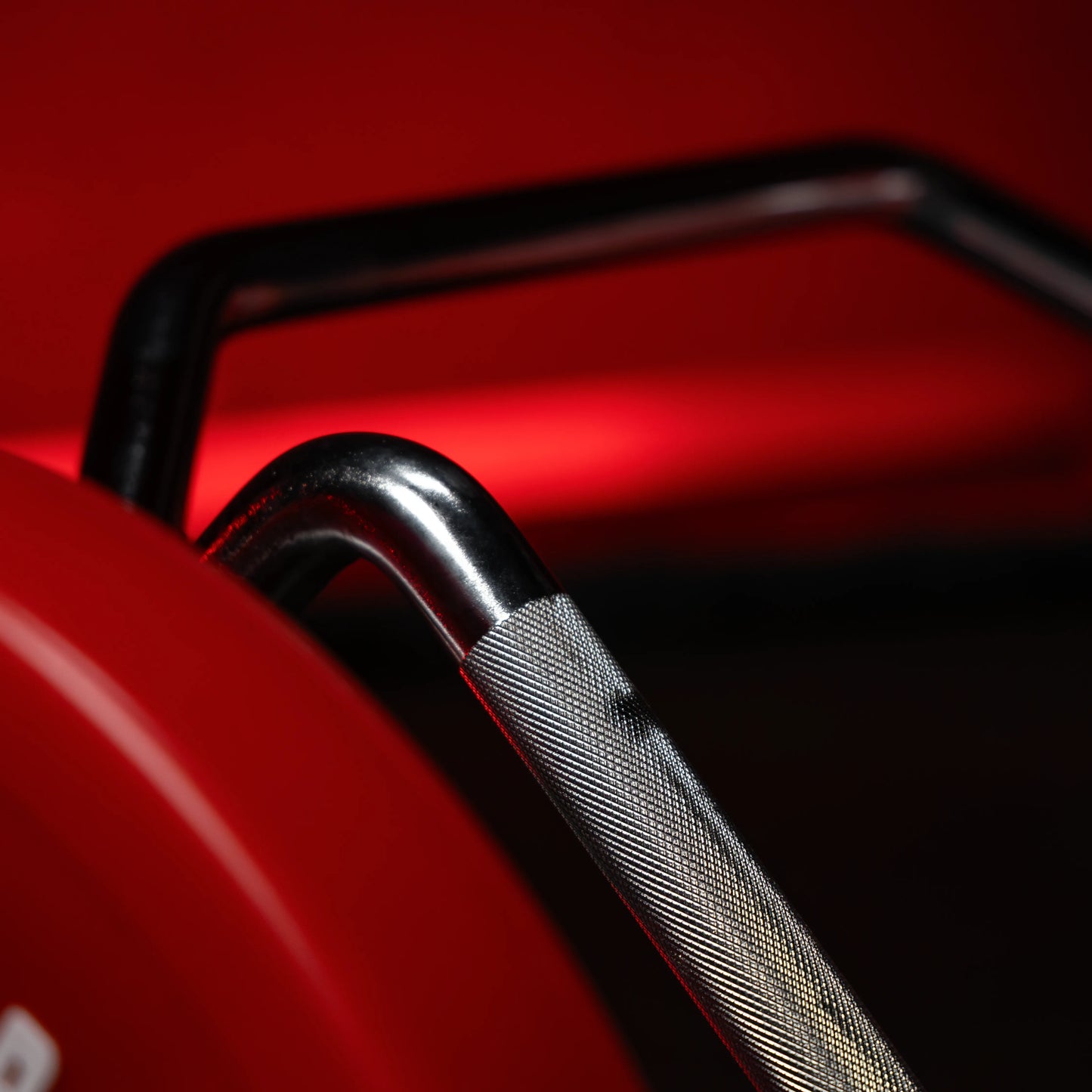 Barre hexagonale olympique en chrome - Trap bar