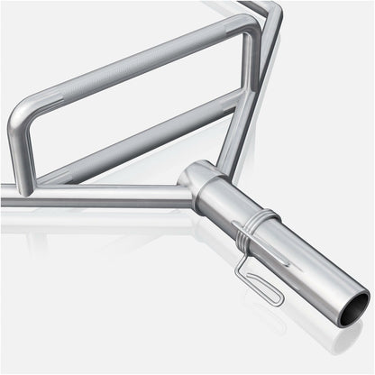 Barre hexagonale en chrome - Gorilla Sports France