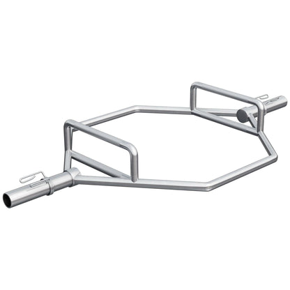 Barre hexagonale en chrome - Gorilla Sports France