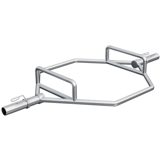 Barre hexagonale en chrome - Gorilla Sports France
