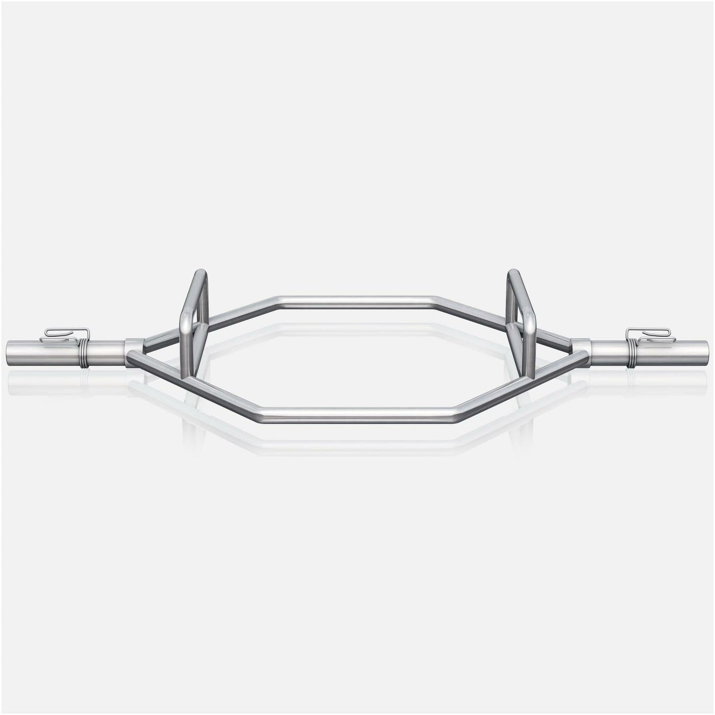 Barre hexagonale en chrome - Gorilla Sports France