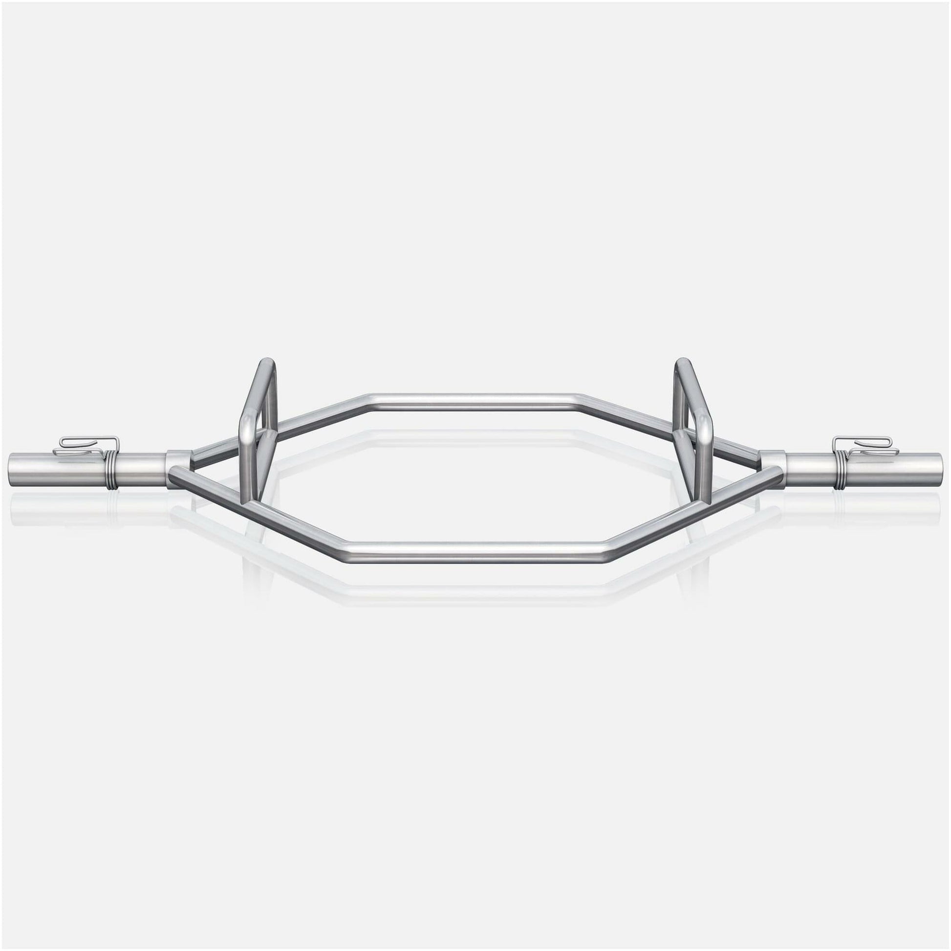 Barre hexagonale en chrome - Gorilla Sports France