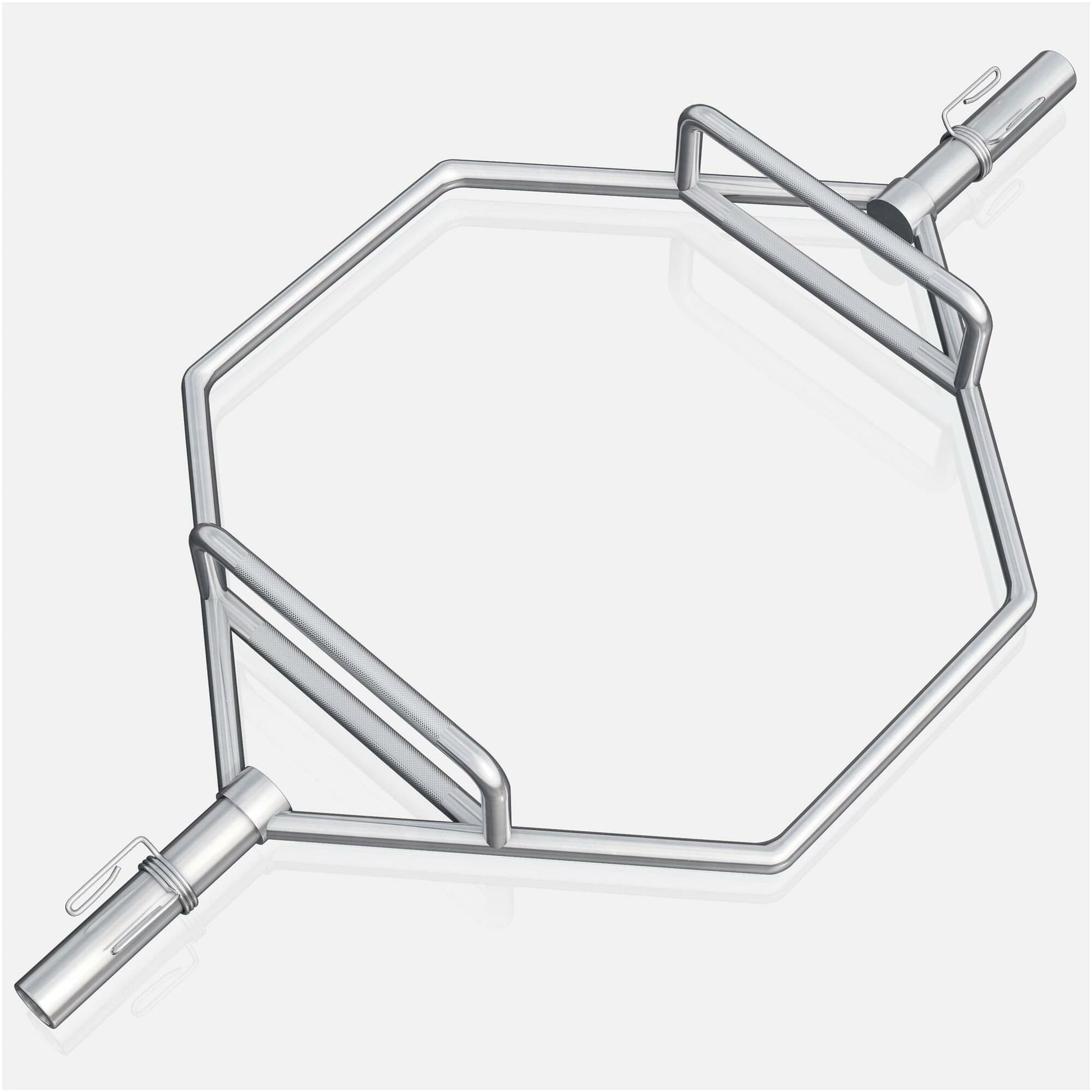 Barre hexagonale en chrome - Gorilla Sports France