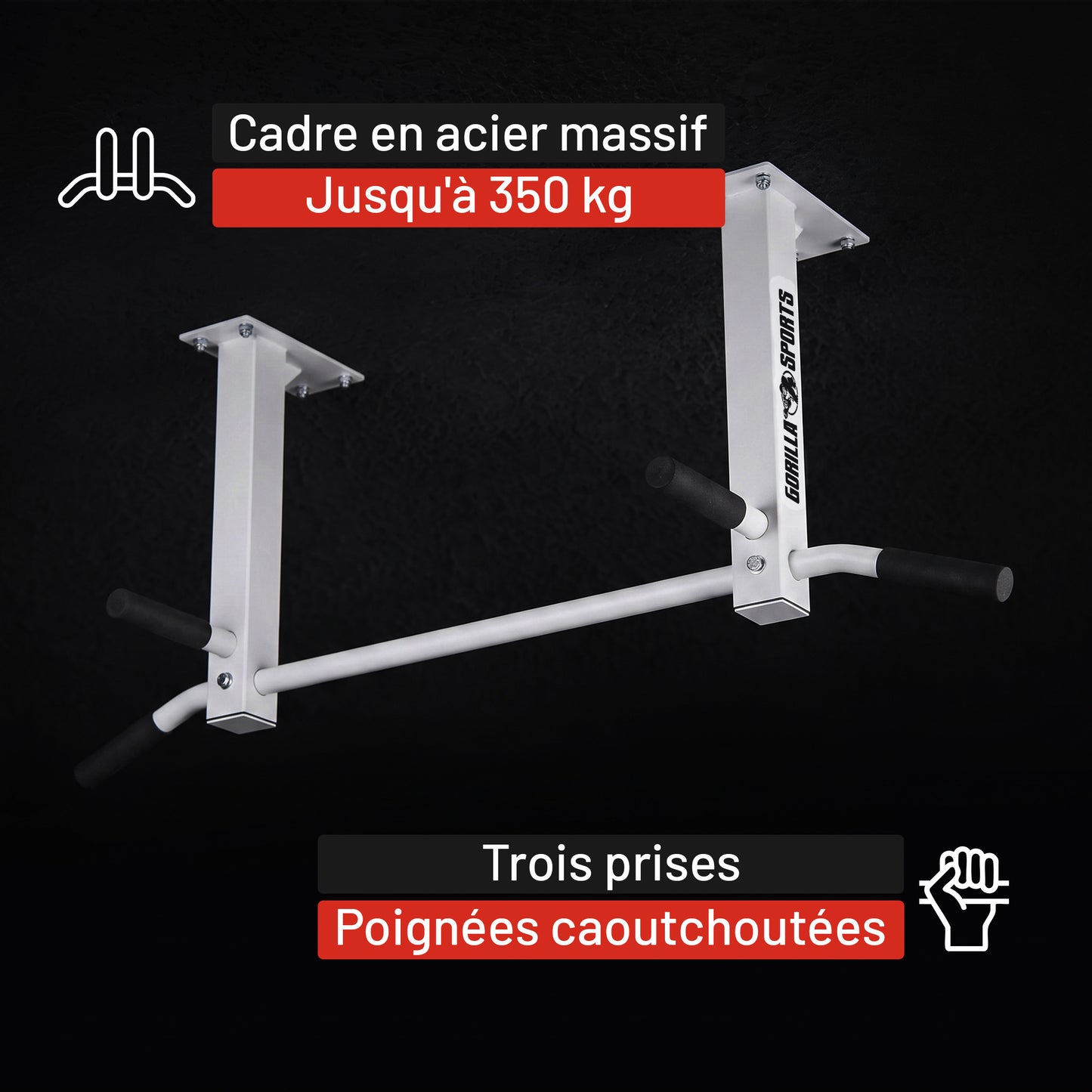 Barre de traction pour plafond