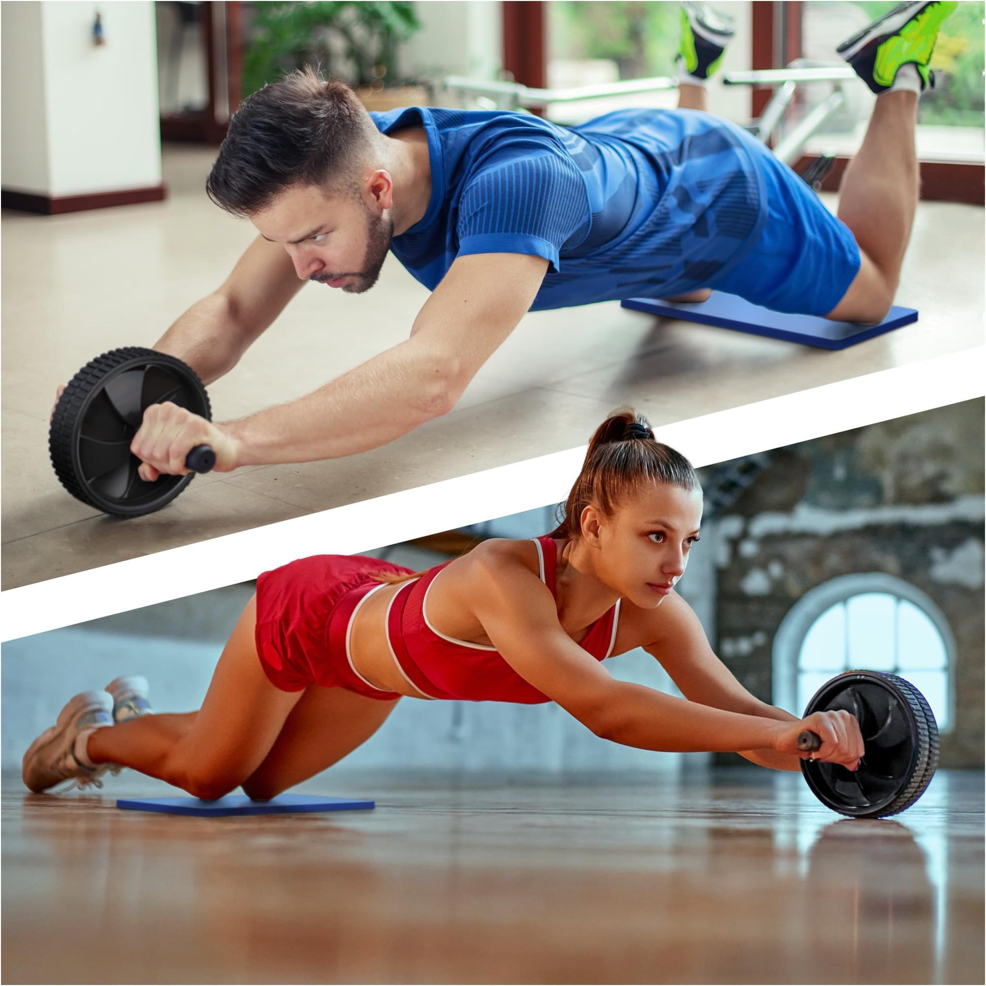 Ab Roller - Roue abdominale - Gorilla Sports France