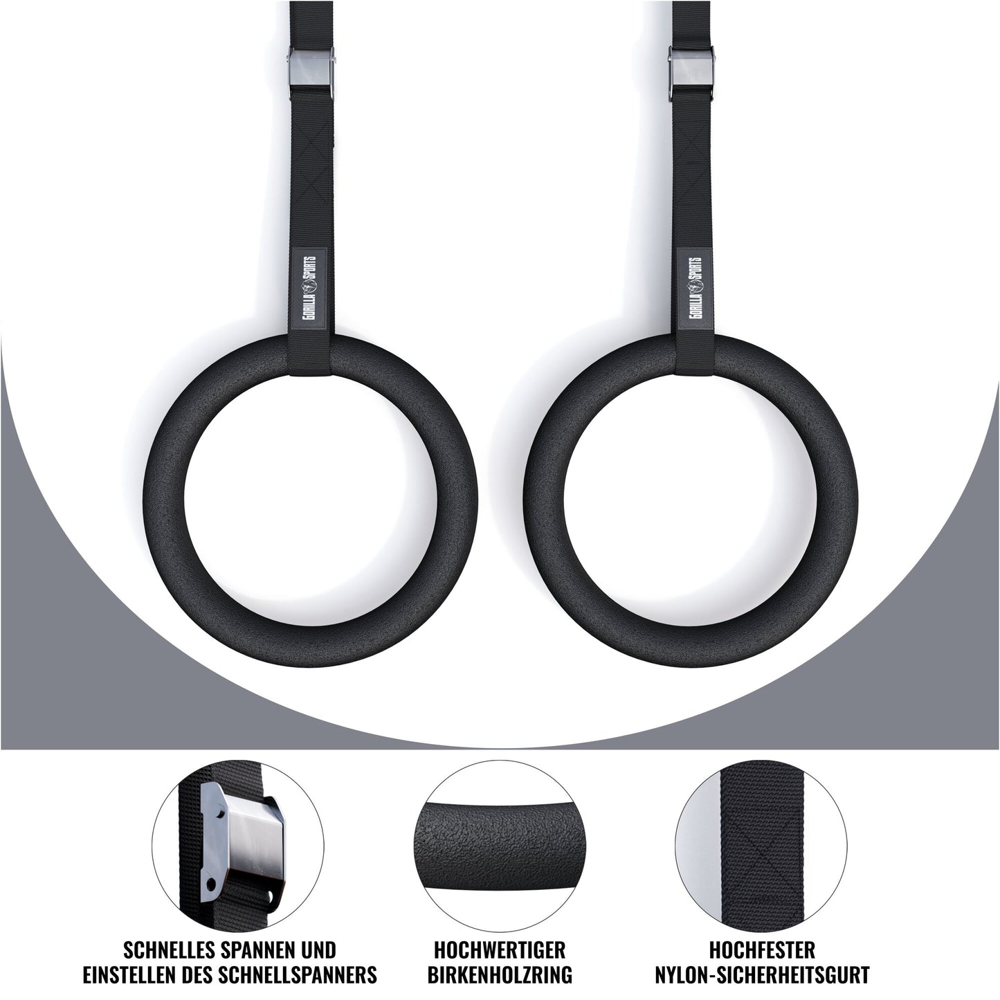 Anneaux de gymnastique