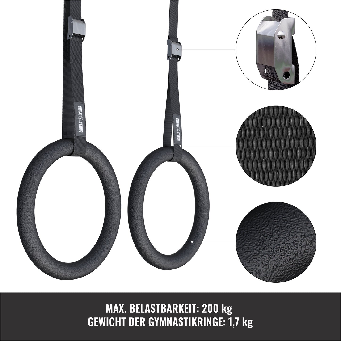 Anneaux de gymnastique