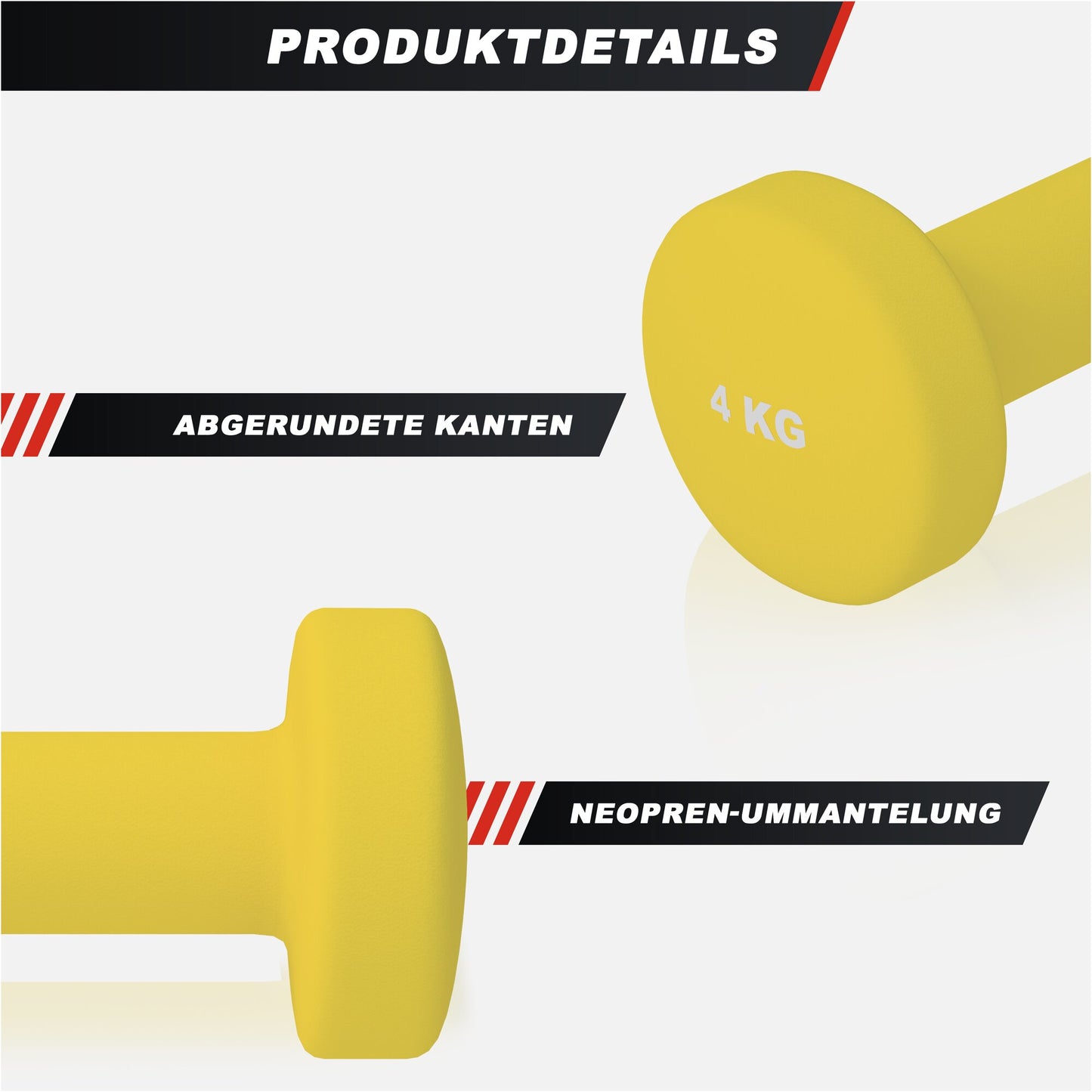 Haltères en néoprène