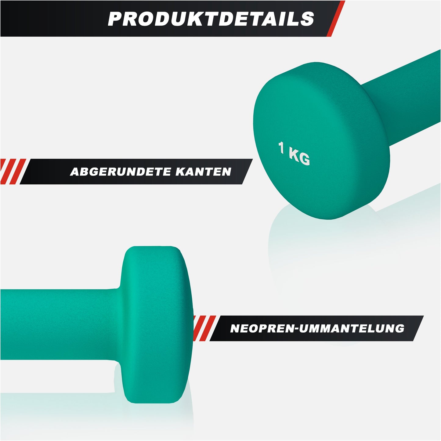 Haltères en néoprène