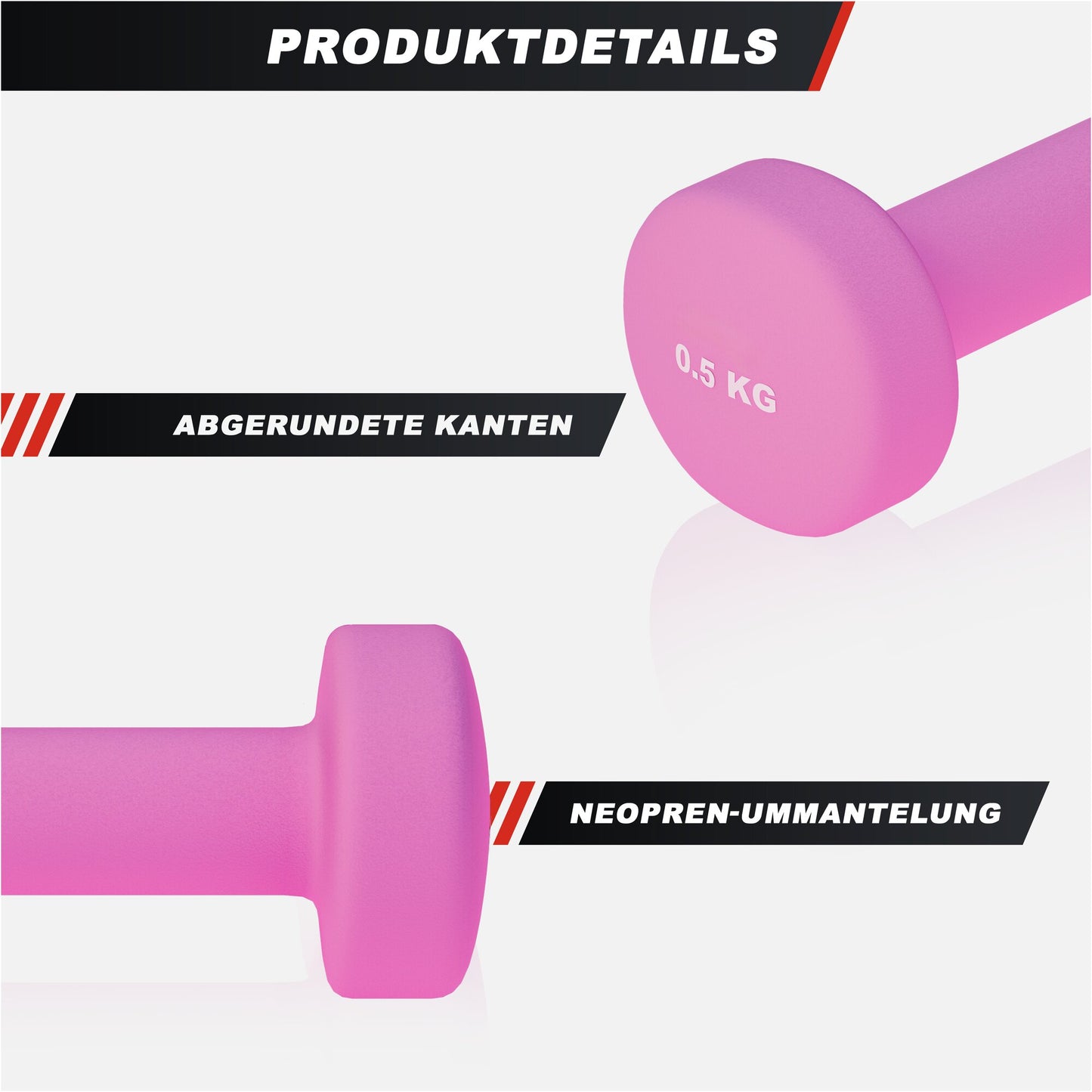 Haltères en néoprène