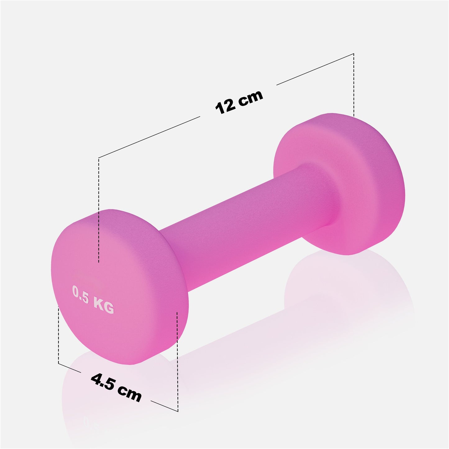 Haltères en néoprène