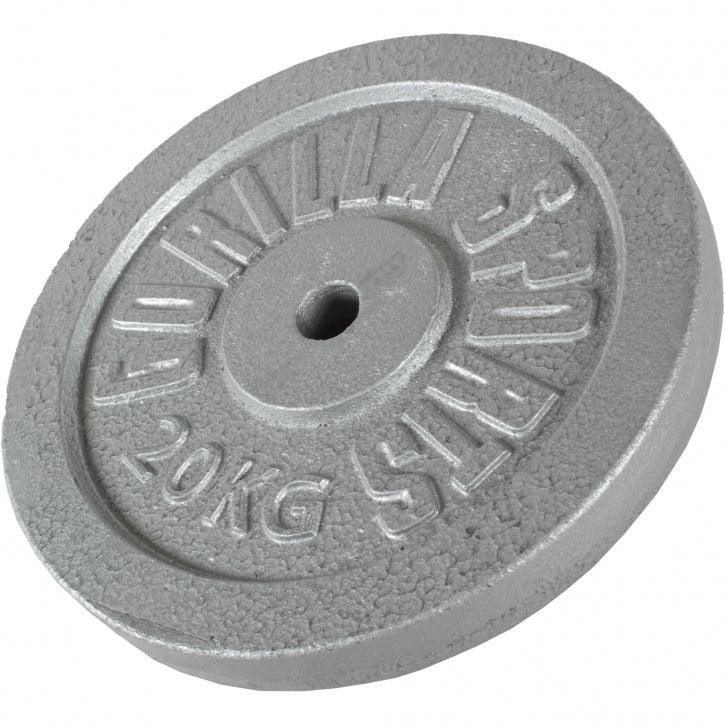 Disques d'haltères en fonte - Gorilla Sports France