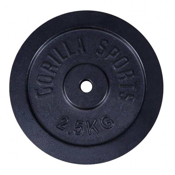 Disques d'haltères en fonte - Gorilla Sports France