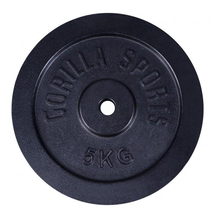 Disques d'haltères en fonte - Gorilla Sports France