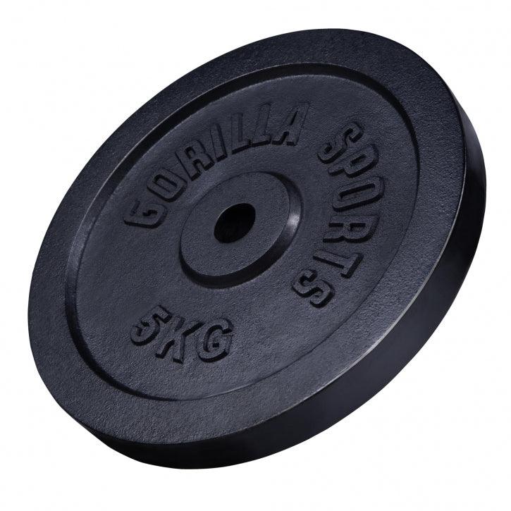 Disques d'haltères en fonte - Gorilla Sports France