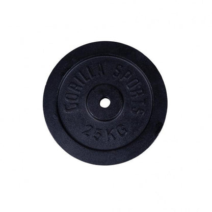 Disques d'haltères en fonte - Gorilla Sports France