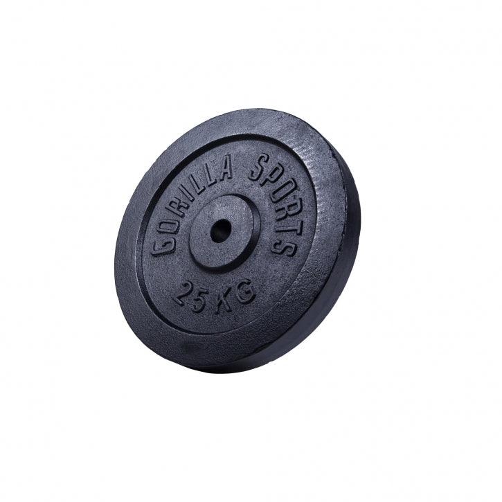 Disques d'haltères en fonte - Gorilla Sports France