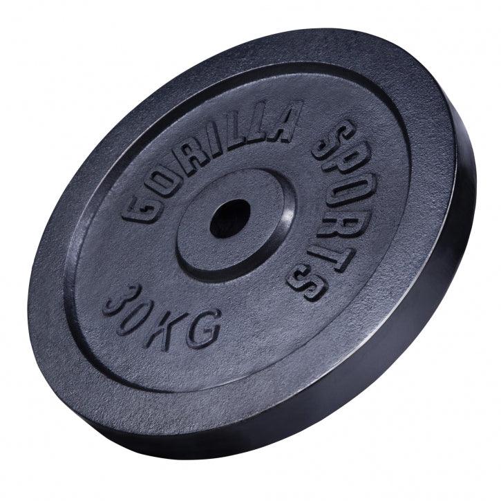 Disques d'haltères en fonte - Gorilla Sports France