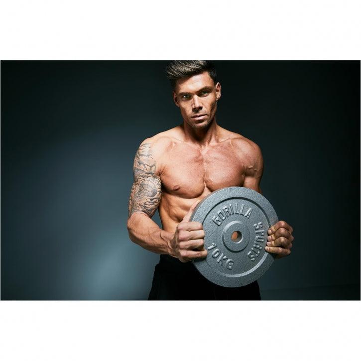 Disques d'haltères en fonte - Gorilla Sports France