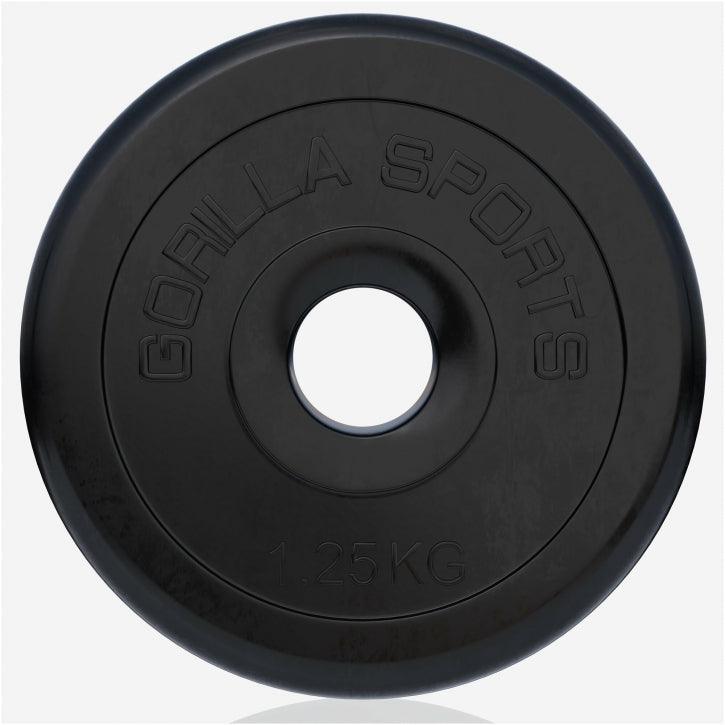 Disques d'haltères en caoutchouc - Gorilla Sports France