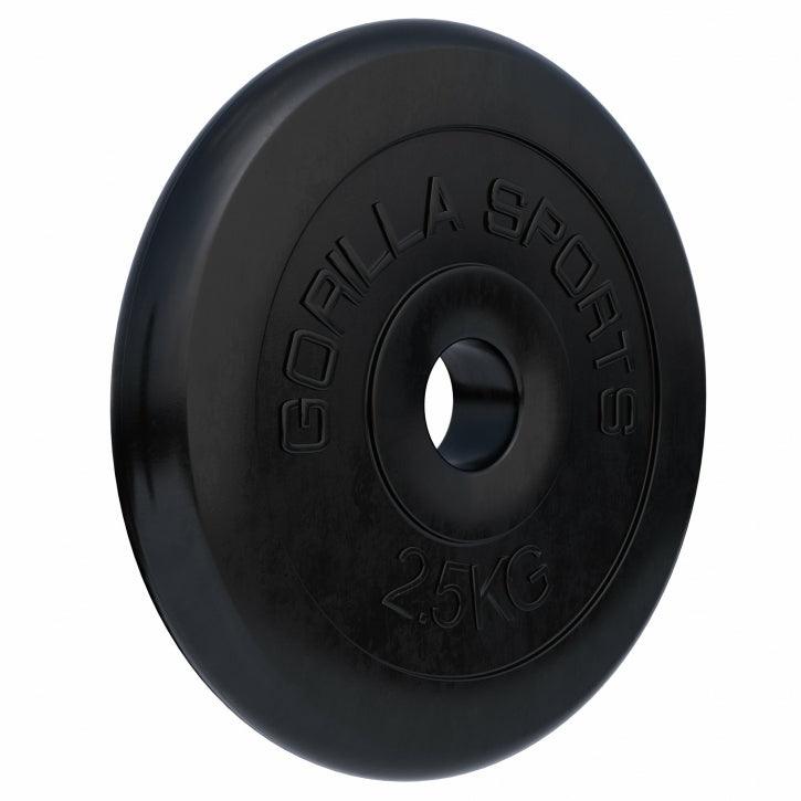 Disques d'haltères en caoutchouc - Gorilla Sports France