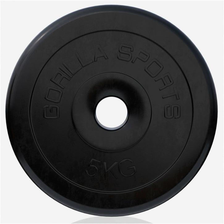 Disques d'haltères en caoutchouc - Gorilla Sports France