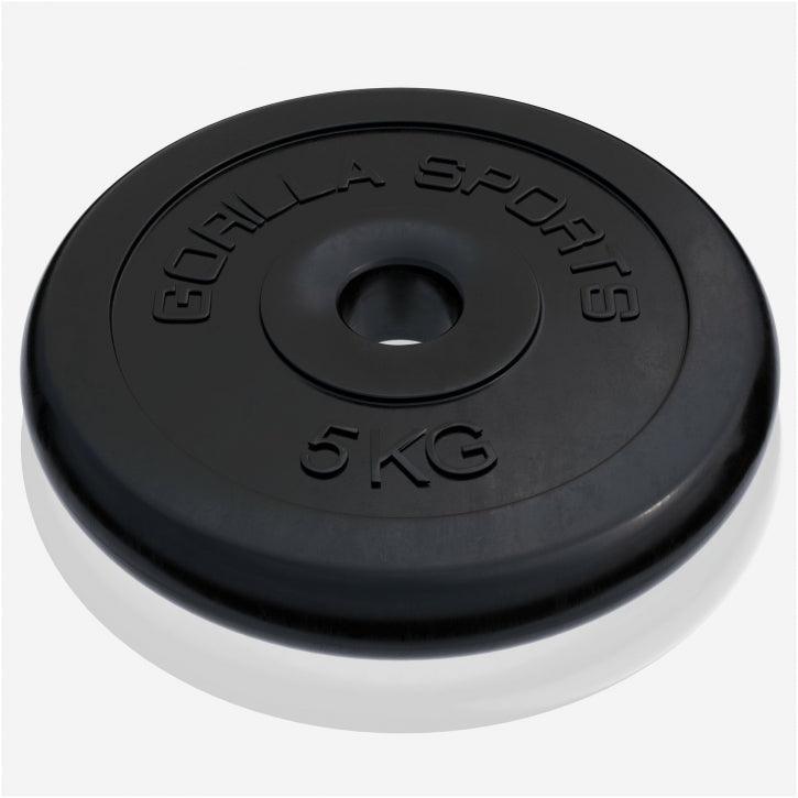 Disques d'haltères en caoutchouc - Gorilla Sports France