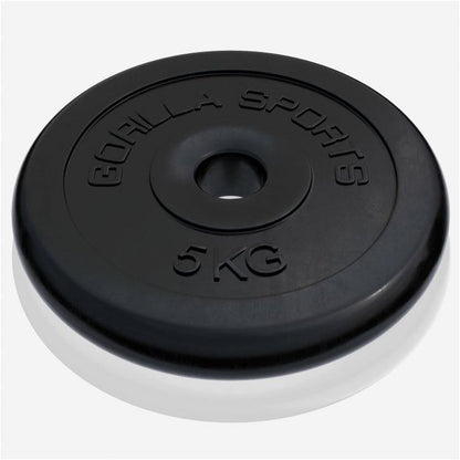 Disques d'haltères en caoutchouc - Gorilla Sports France