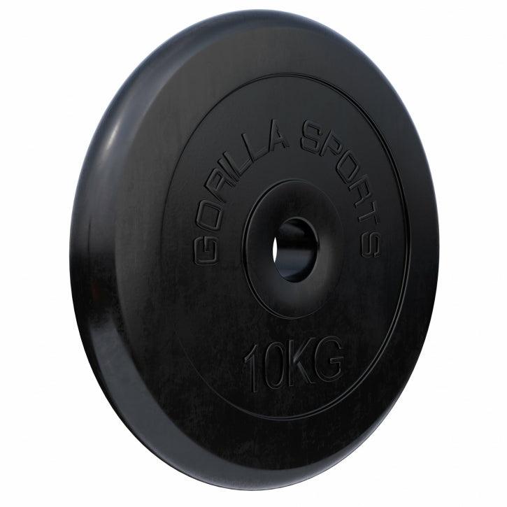 Disques d'haltères en caoutchouc - Gorilla Sports France