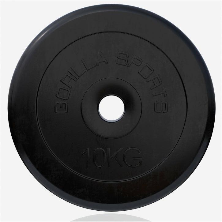 Disques d'haltères en caoutchouc - Gorilla Sports France