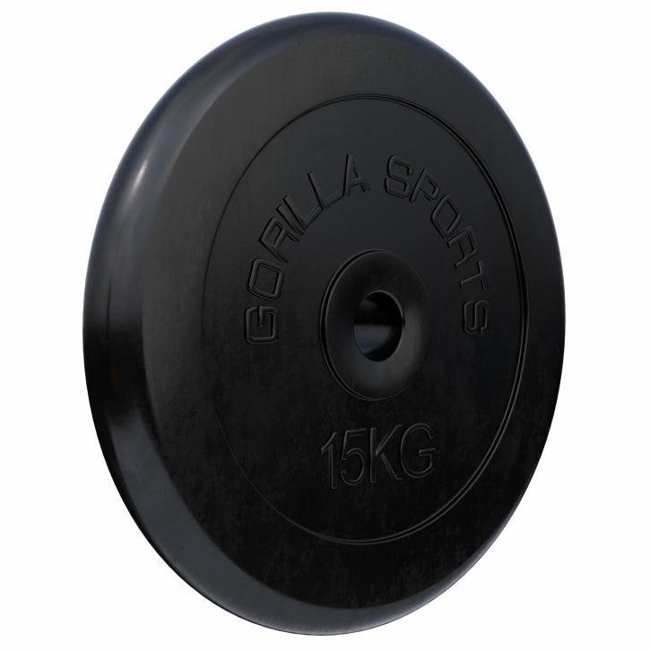 Disques d'haltères en caoutchouc - Gorilla Sports France