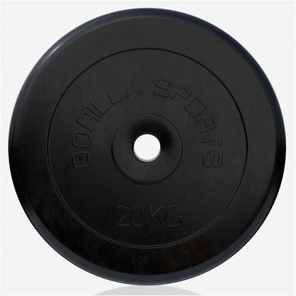 Disques d'haltères en caoutchouc - Gorilla Sports France