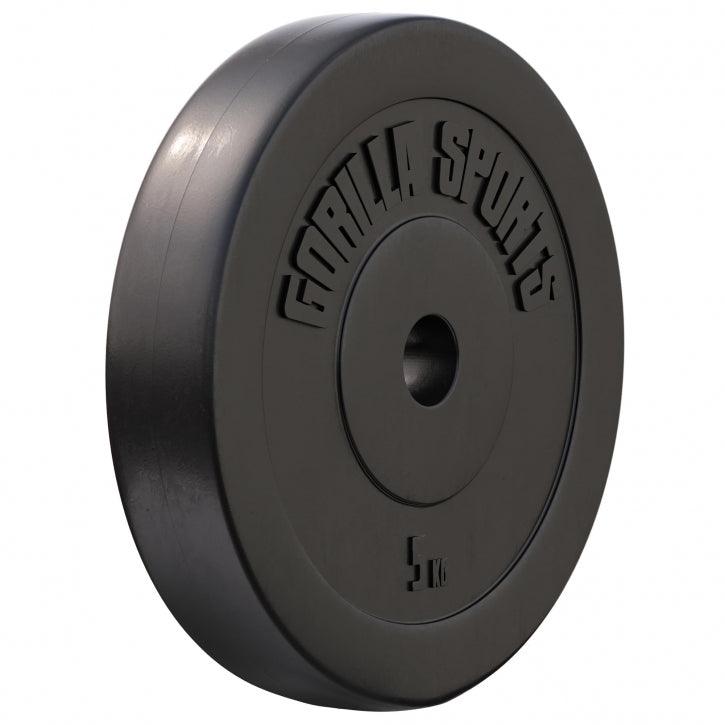 Disques d’haltères en plastique - Gorilla Sports France