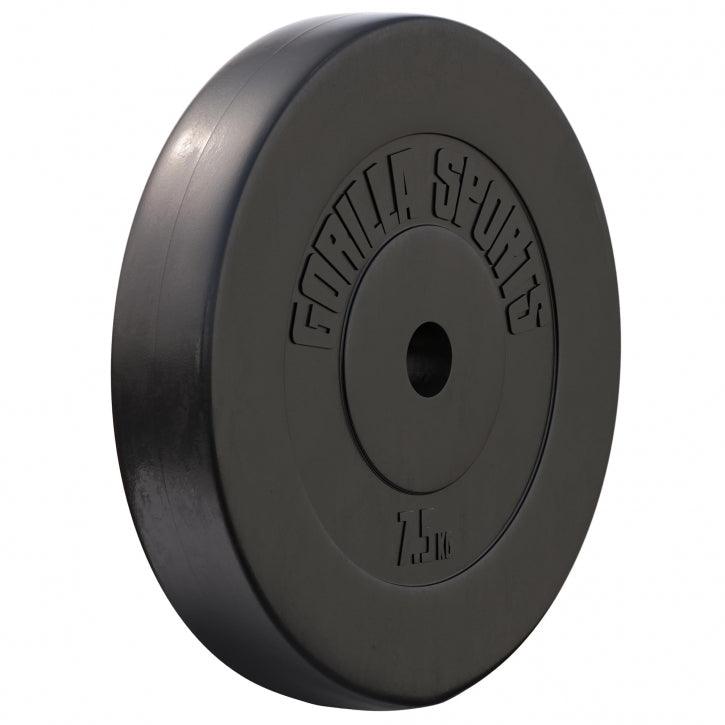 Disques d’haltères en plastique - Gorilla Sports France