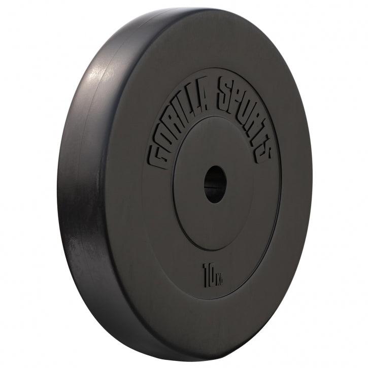 Disques d’haltères en plastique - Gorilla Sports France