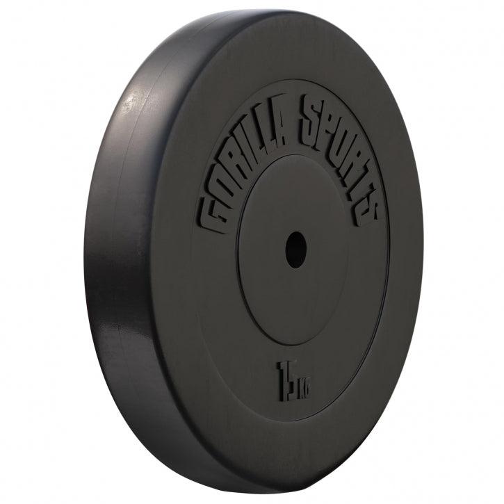 Disques d’haltères en plastique - Gorilla Sports France