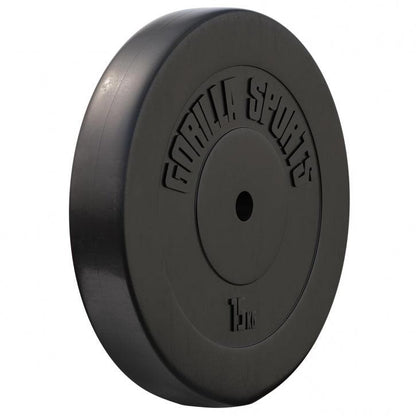 Disques d’haltères en plastique - Gorilla Sports France