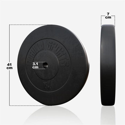 Disques d’haltères en plastique - Gorilla Sports France