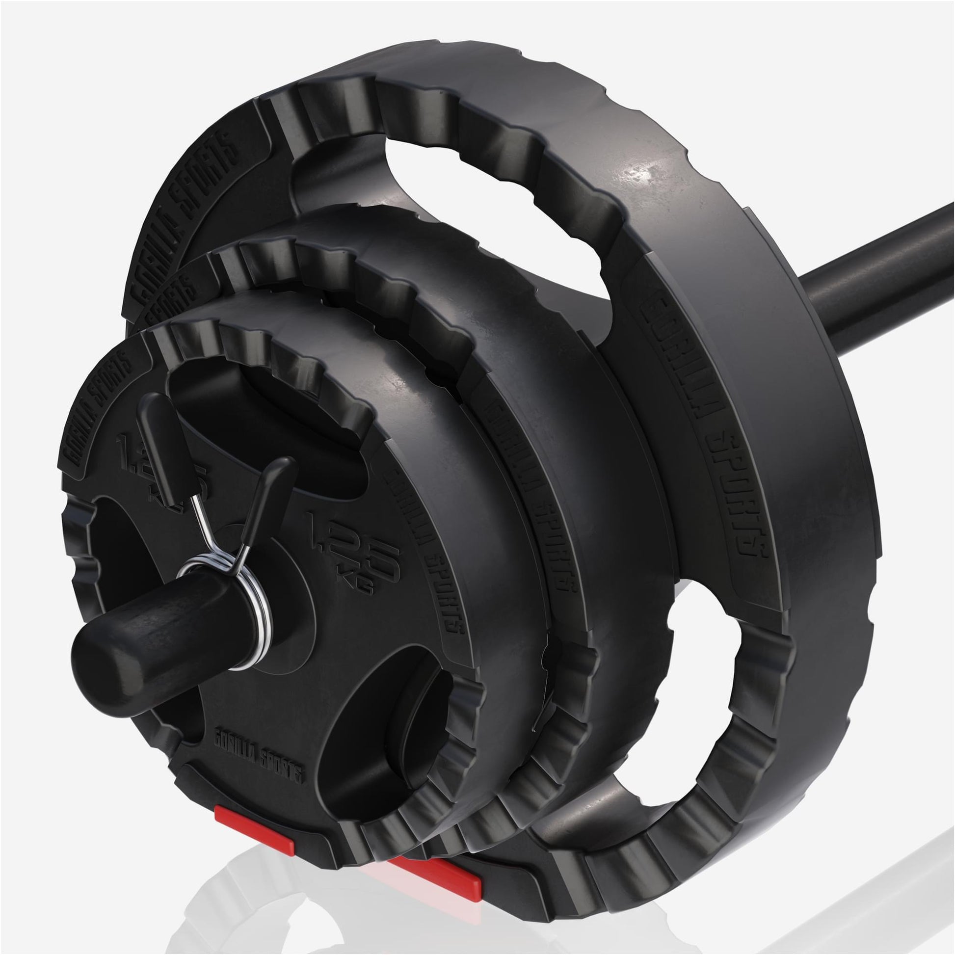 Set d’haltères aérobic en plastique de 20 kg - Gorilla Sports France