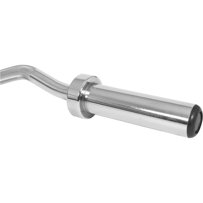 Barre de curl SZ 120 cm - 50/51 mm en chrome - Gorilla Sports France
