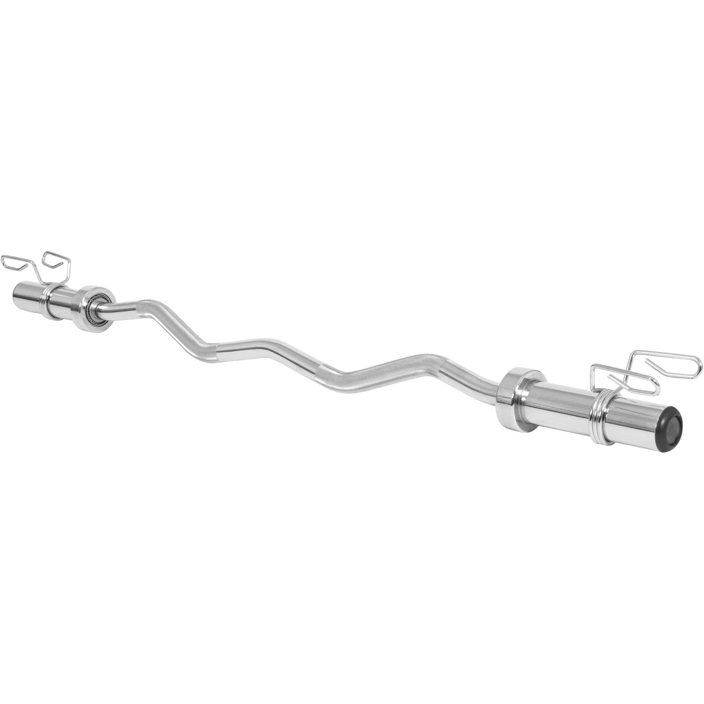Barre de curl SZ 120 cm - 50/51 mm en chrome - Gorilla Sports France