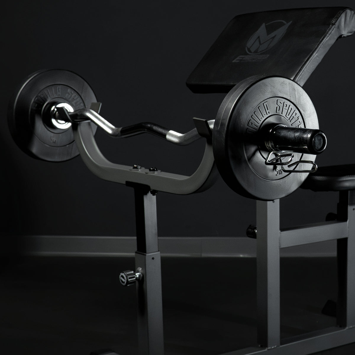 Barre de curl SZ 120 cm - 50/51 mm