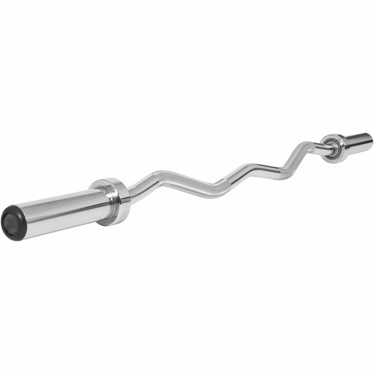 Barre de curl SZ 120 cm - 50/51 mm en chrome - Gorilla Sports France