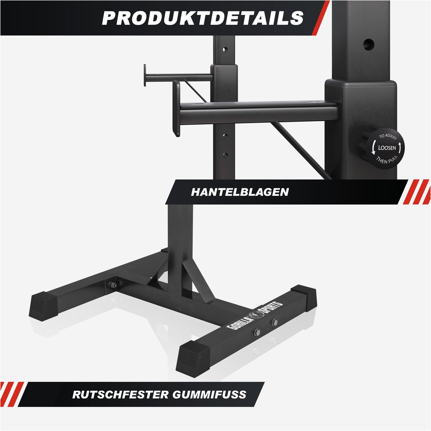 Support pour haltères avec poids de musculation 35 kg