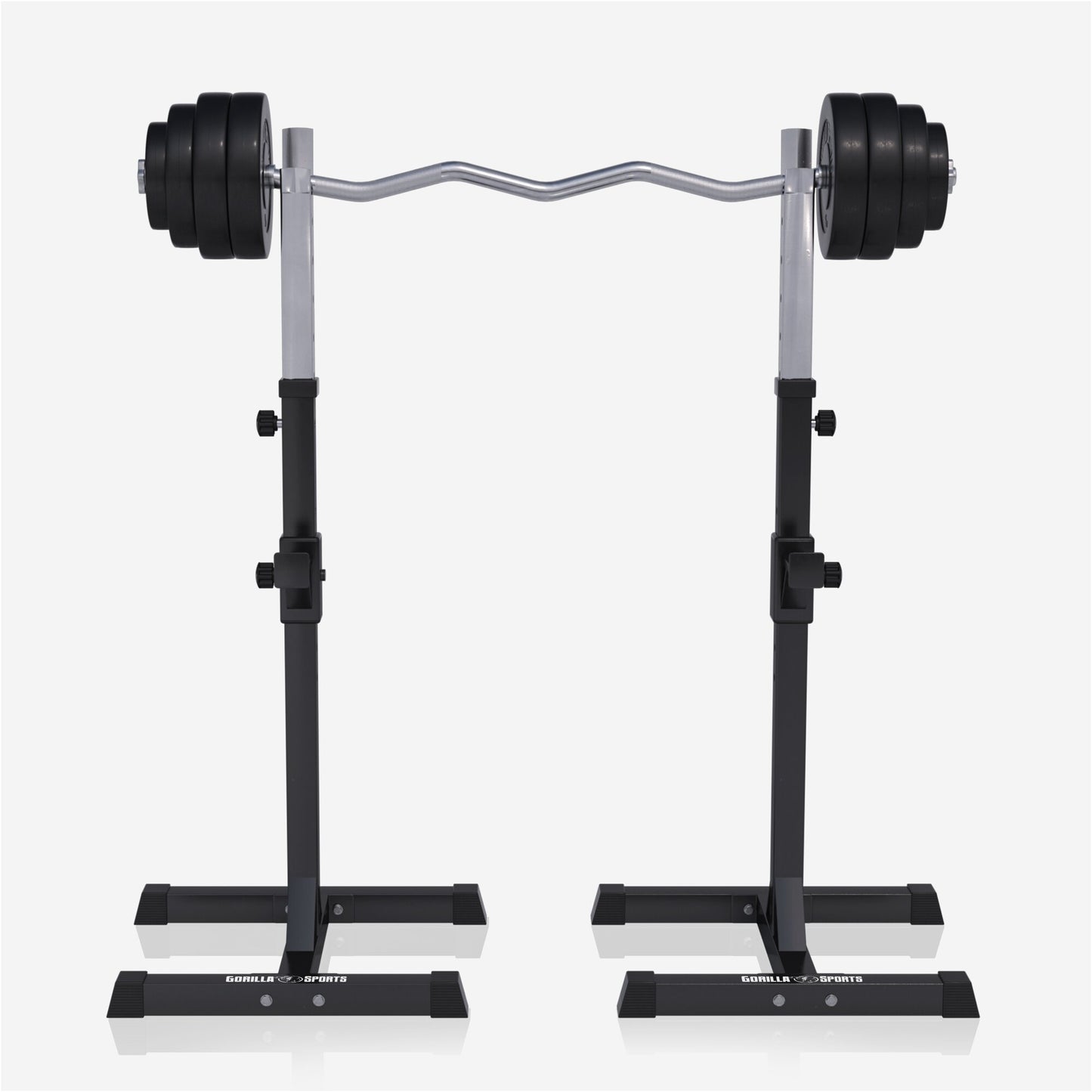 Support pour haltères avec poids de musculation 35 kg
