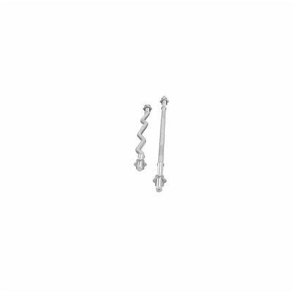 Set d’haltères - Barre d'haltère longue de 183 cm (6ft) & Barre de curl EZ de 122 cm (4ft) - Gorilla Sports France
